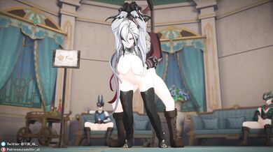 "Arlecchino's Big-Boned Butt in Ultra HD!"