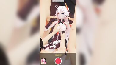 "Sexy Kiana and Kaslana in an Erotic Adventure!"