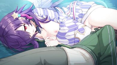 Rewritten as: 'The Flower Maiden and The Two Gentlemen in Japanese Kimono, Part 1'