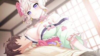 'Mistress Marie Antoinette, The Clover Queen, in Her Yukata - A Hentai Legend'