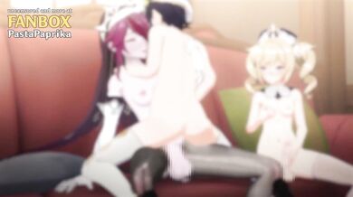 Rewritten: 'Barbara and Rosaria go wild in a threesome with two hot guys'