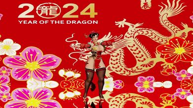 Rewritten as: The Year of the Dragon - 2024, a tale of fire-breathing passion and lust.