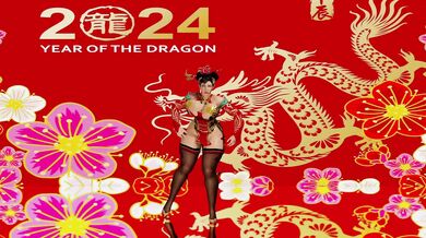 Rewritten as: The Year of the Dragon - 2024, a tale of fire-breathing passion and lust.