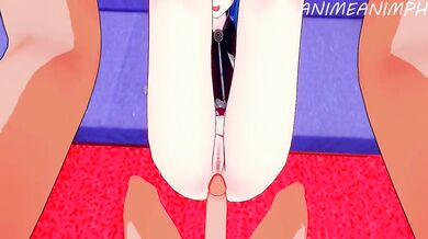 Rewritten as: "F*cking Xenovia - The High School Student with a Demon Curse"