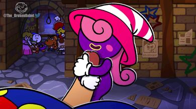 Mario's Audience of Broken Robots