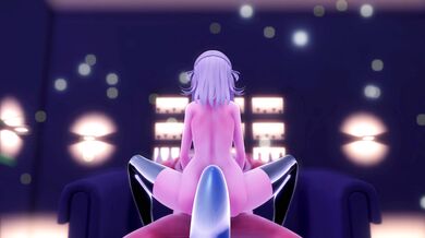 'Private room hentai with Gawr Gura and her pasties'