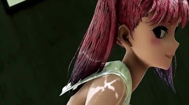 'Mysterious bird-like creature transforms a futa into a dominant woman with wings'