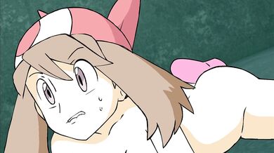 "The Flexible Seductress: May Bends Over Backwards for Your Pleasure"