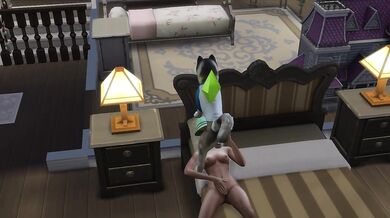 "Horny Wife Gives Her Husky a Dirty Side Bed Sex."