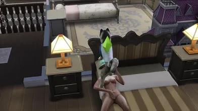 "Horny Wife Gives Her Husky a Dirty Side Bed Sex."