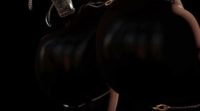 "Sexy Biker Chick's Juicy Booty"