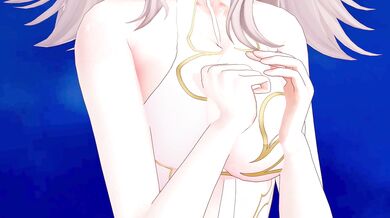 '"One-eyed" Shishiro and Botan in a Hentai Adventure: MMD'