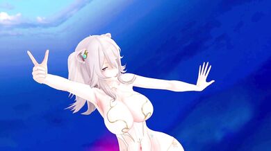 '"One-eyed" Shishiro and Botan in a Hentai Adventure: MMD'