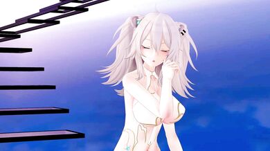 '"One-eyed" Shishiro and Botan in a Hentai Adventure: MMD'