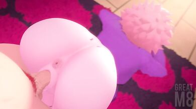 "Mina's Push-Up Challenge: Great Bodies & Big Thrusts!"