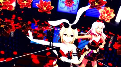 'The Shimakaze and Ro500 - YoiYoi Kokon [MMD R18] Hamselvish'