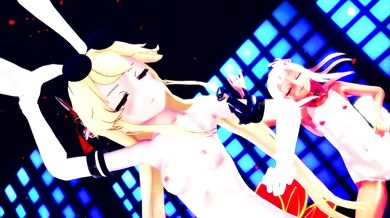 'The Shimakaze and Ro500 - YoiYoi Kokon [MMD R18] Hamselvish'