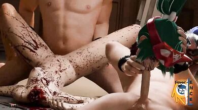 "Lustful Encounters in the Hallway (Guro)"