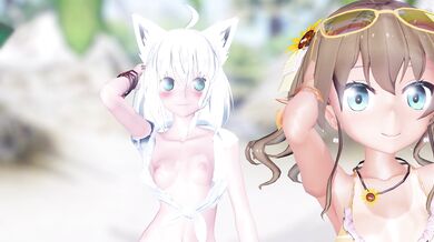 "Hentai MILF gets fucked by a horny demon while her daughter watches in disbelief!"