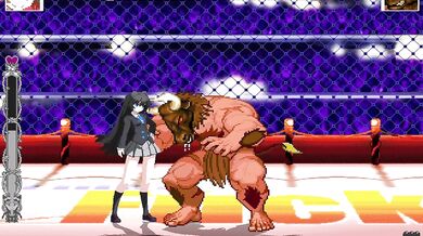 "Taiga the Virgin and the Minotaur's Raging Beast"