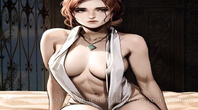 'Triss Merigold trains an anal slut in this hentai PORN video preview! (The Chastity Release!)'