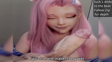 'Triss Merigold trains an anal slut in this hentai PORN video preview! (The Chastity Release!)'