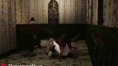 The Undead Dog's Love for Jill or Undead Dog Loves Jill's Sexy Body