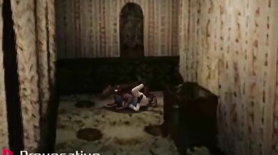 The Undead Dog's Love for Jill or Undead Dog Loves Jill's Sexy Body