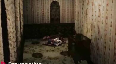 The Undead Dog's Love for Jill or Undead Dog Loves Jill's Sexy Body