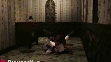 The Undead Dog's Love for Jill or Undead Dog Loves Jill's Sexy Body