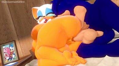 "Revenge of the Sonic Harem: Amy's Stolen Kiss with Rouge"