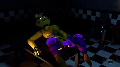 'Hentai Porn: Toy Chica Cums for Purple Cocks'