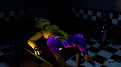 'Hentai Porn: Toy Chica Cums for Purple Cocks'