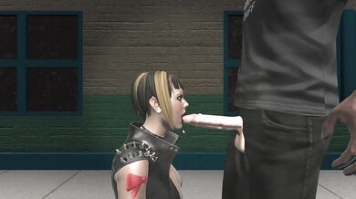 'Harley Quinn Deep Throats and Cums on X-Ray Scan'
