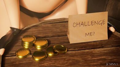 "Rising Tension: Will You Challenge Me?"