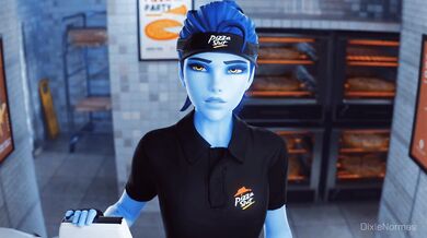 "Sucking for Air - Dixie Norma's Anal Debut"