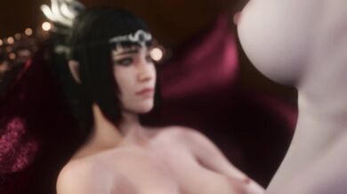 "The Mysterious Shadow Heart and the Feline Seductress"