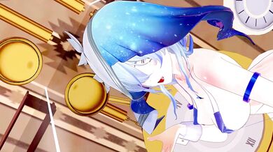 'MMD: Shorekeeper and Haniwa's Miniature Garden - A Sexy Voyeuristic Adventure!'