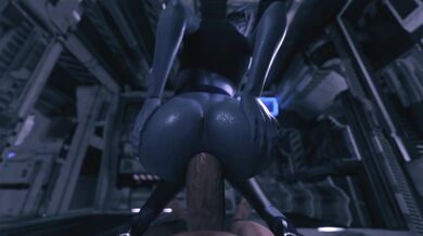 "Liara Gets Double-Penetrated in the Butt by Onusman in 4K Resolution"