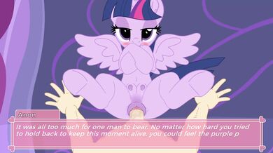"My Little Pony: A Twilight Sparkle Hentai Simulation"