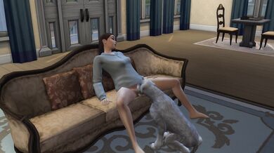 'Office orgy swallowing.'