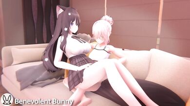 "My Naughty Neko Gets Sexual Pleasure from Benevolent Bunny Treats"