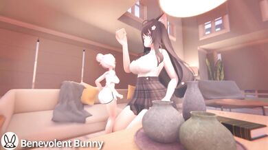 "My Naughty Neko Gets Sexual Pleasure from Benevolent Bunny Treats"