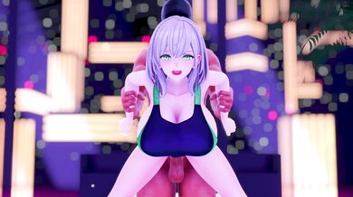 'Hentai PORN: HMV Series Part XX Shirogane Noel (Swimsuit)'