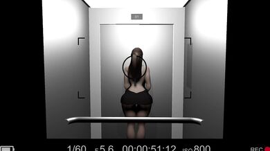 Elevator Desires Ride the Ghost Sexy Spirits in the Shaft