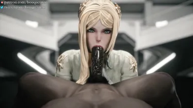 The Captain demands a human specimen for fellatio experimentation. (Black) (Bouqetman)