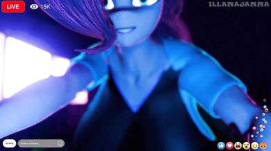 Rainbow Dash Interrupts Pinkie Pie's Stream with a Thunderstorm of Hentai Passion