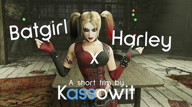 'Fucking Batgirl and Harley Quinn in a futa threesome with no music, shot in 4K quality'
