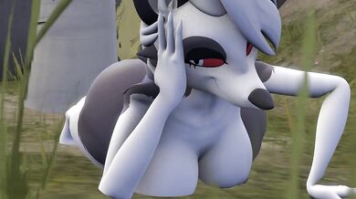 Watch as the seductive Loona takes aim at her target and shoots off a load of cum with #2 written all over it!