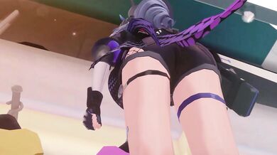 'Silverwolf: I wanted to go shopping with you, not this!'